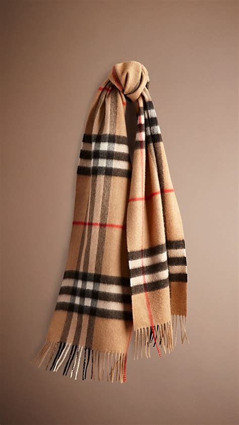 burberry heritage check crinkled cashmere scarf|burberry check cashmere scarf sale.